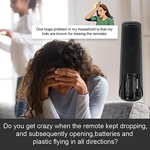 2Pack Protective Case Cover For At&T Tv Now Directv Receiver Remote Control Voice Control C71Kw,For At&T Tv Now Directv Remote Back Shockproof Silicone Cover Holder Skin Protector-Glowblue+Glowgreen #TOP3