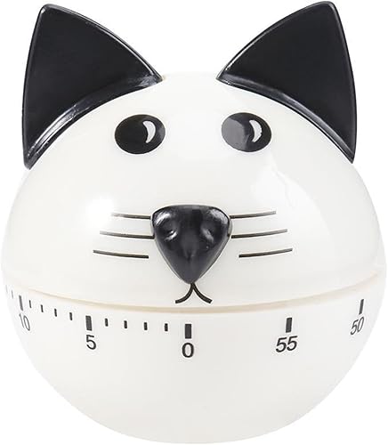 Miniatura 10 de Cute Owl Maquinaria de cocina Temporizador de cocción de alimentos, temporizador de 60 minutos (rosa)