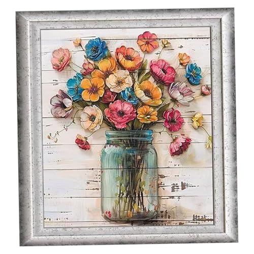 Aimant lave-vaisselle floral amovible et panneau magnétique de cuisine 23x26