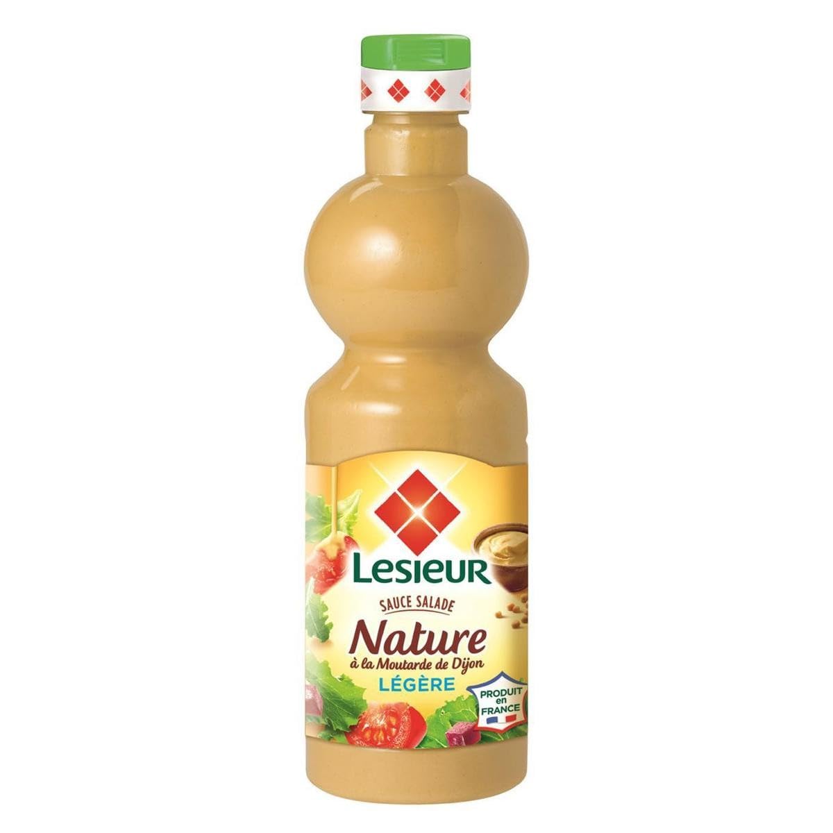 Un déjeuner ensoleillé avec la sauce crudités légère nature LESIEUR, 500 ml - Saveur équilibrée - Lot de 4
