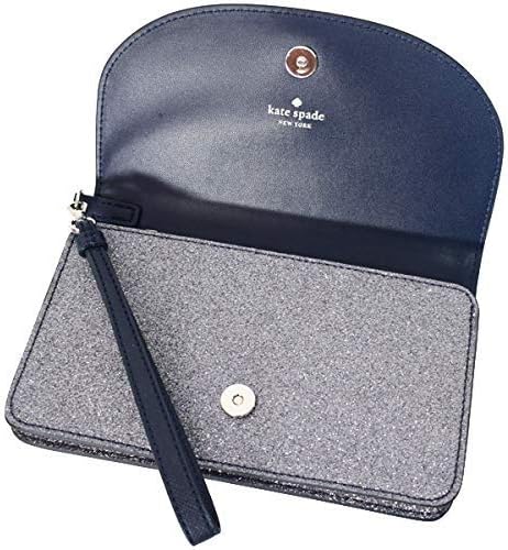 [ケイトスペード] ポーチ katespade サフィアーノレザー グリッター マルチファンクショナル リストレット マルチ ポーチ
