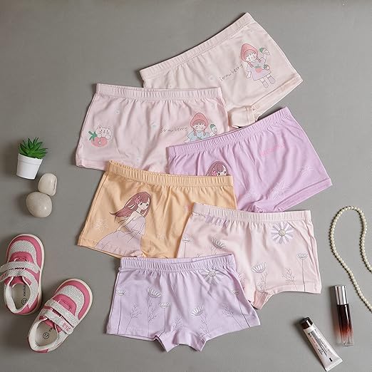 Image of Little Swag Cotton Panties for Baby Boys Kids Boyshorts Underwear Drawer with Minimal Prints Everyday Wear Boxers, Innerwear for Little Ones