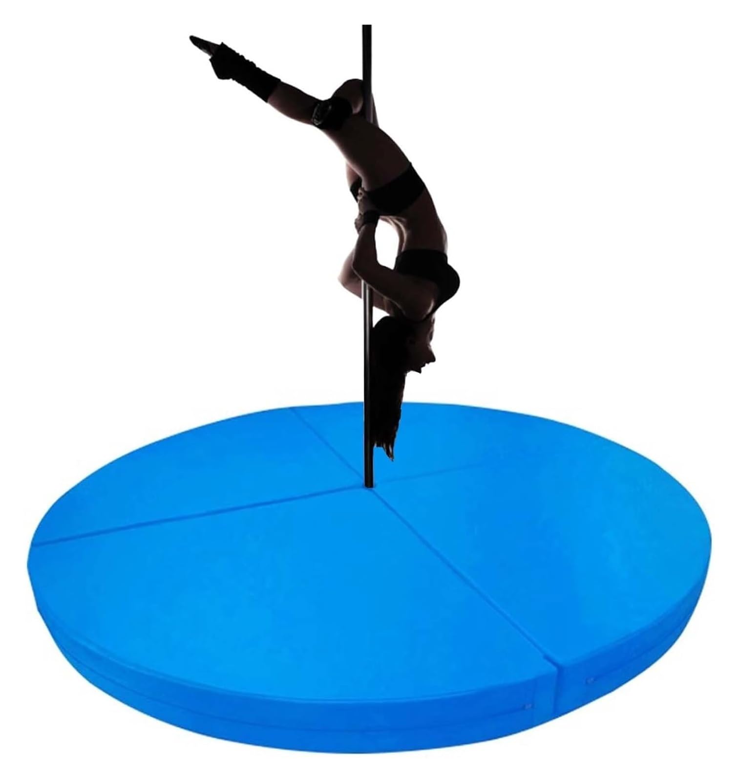 Coussin de sécurité pour barre de pole dance tapis de chute épais pliable 150cm