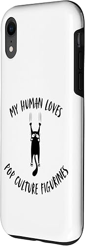 Miniatura 2 de iPhone XR My Human Loves Pop Culture Figurines - Cat Parent Hobby Case