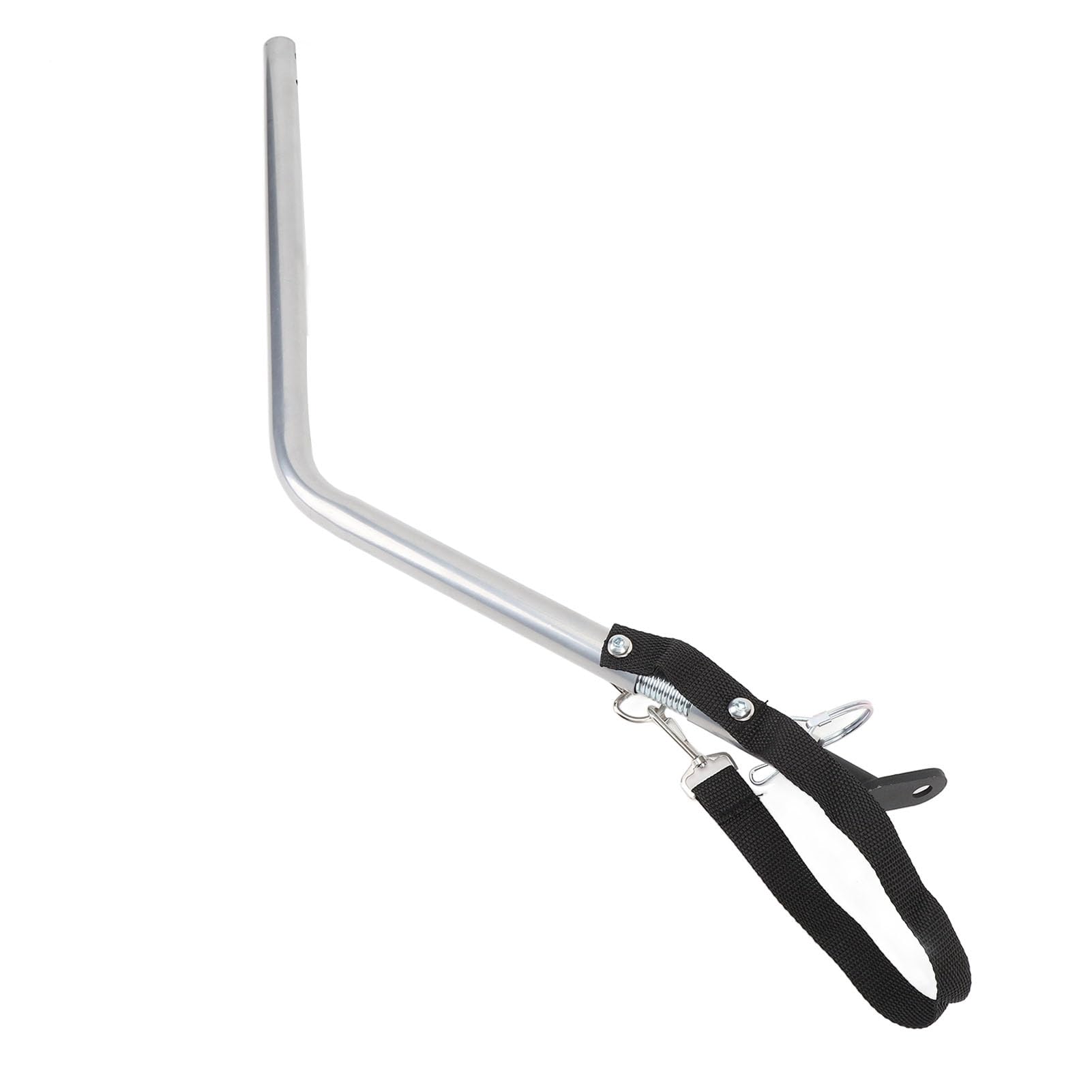 Fahrradanhänger-Kupplung, 740 mm Stahl-Fahrradanhänger-Kupplungsadapter mit oxidationsbeständiger Lackierung, universeller Verbindungsstecker für Kinderwagen und Tieranhänger