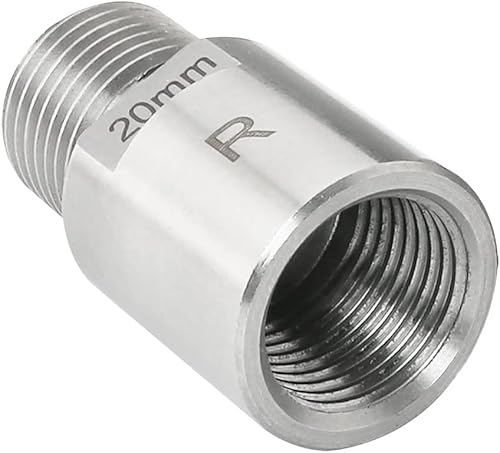 Miniatura 3 de 1 par de extensores de pedal de bicicleta de acero extendido espaciador de pedal de acero resistente apto para la mayoría de pedales roscados de 916