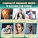 21-in-1 Lymphatic Drainage Drops for Liposomal, 6000mg Immune & Lymph System Support Supplement for Women & Men with Echinacea, Dandelion, Burdock, Bromelain, Calendula, Turmeric & More, 2 FL OZ