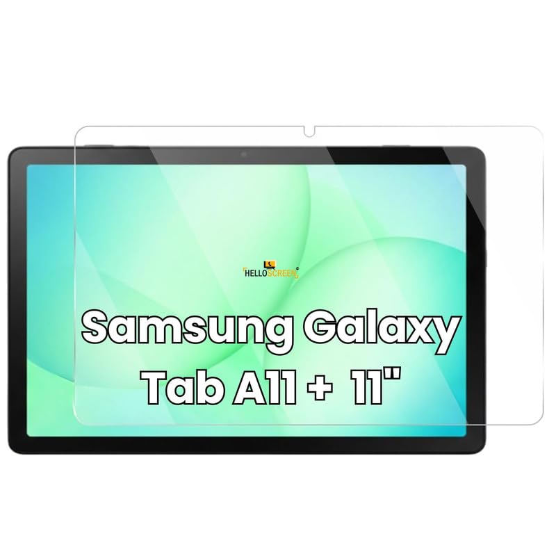 Image of Screen Protector for Samsung Galaxy Tab A11 + 11 inch, |1 Pack| HD Clear Flexible PET Film, 9H Hardness, Anti-Scratch, Bubble-Free Install (Not Tempered Glass)