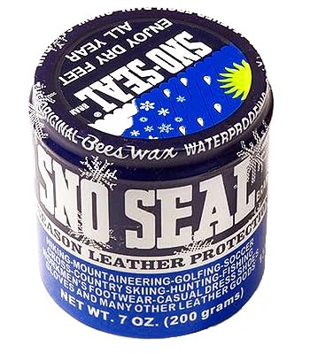 Atsko SNO-Seal Original Beeswax Waterproofing (7 Oz Net Wt/ 8 Oz Overall Wt) - 3 Pack