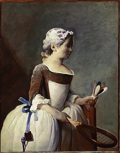 Art portrait Chardin reproduction haut de gamme sur toile 60x90cm