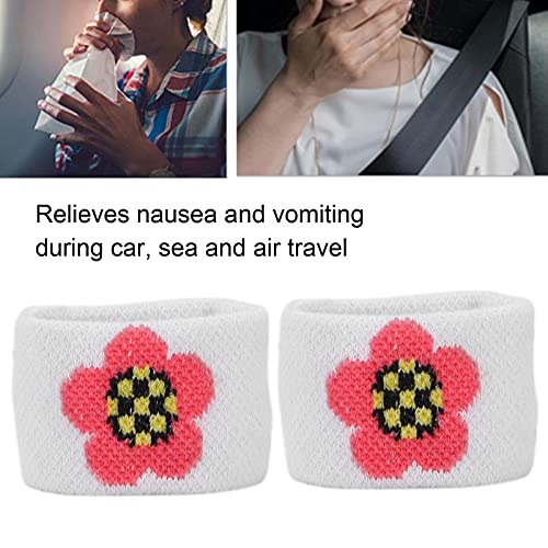 Pulseira Nausea para enjoo, fácil de usar, para viagens de carro