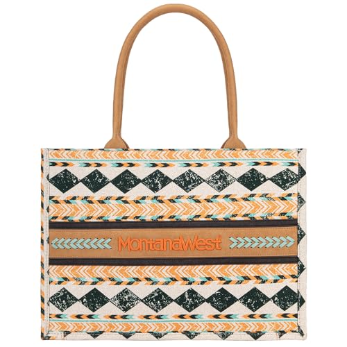 Image of Montana West Sparkly Tote Bag Paisley Top Handle Satchel Handbags