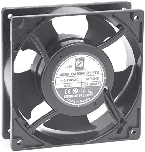 Orion Fans OA109AP-11-1TB | 115 VAC | 120x120x38mm | 110 CFM | 42dBA | 15 W| 3000 RPM | Terminals | Crosses with MX2A1 (Comair-Rotron), 4715FS-12T-B30 (NMB) and 4600X (ebmpapst)