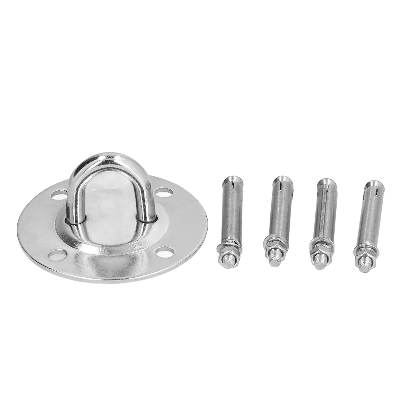 Hammock Hook, Swing Hook Stable Corrosion Resistant Heavy Duty Stainless Steel with Expansion Bolt for Indoor for Gym for Outdoor