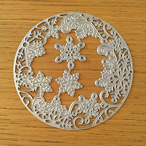 Matrice De Découpe Perce-neige En Métal - Pour Scrapbooking Et Cartes Faites Main - Design Détaillé