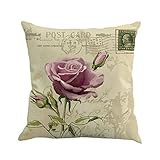 ❤️Form: Quadrat.100% nagelneu und hohe Qualität一一Blumen kissenbezug Dekorative Kreatives Blumen Weißes Kaninchen Muster Kissenhülle Für Sofa Kissenbezüge Kissenhülle Kissen Kissenhuelle Zierkissen Kissen Kaninchen Kissenbezug kissenbezug gold kissenbezug grün kissenbezug grau 40x40 kissenbezug hund kissenbezug indisch kissenbezug jersey 40x80 kissenbezug kinderzimmer kissenbezug kinder 43 x 43 kissenbezug mit spruch kissenbezug rosa 45 x 45 kissenbezug