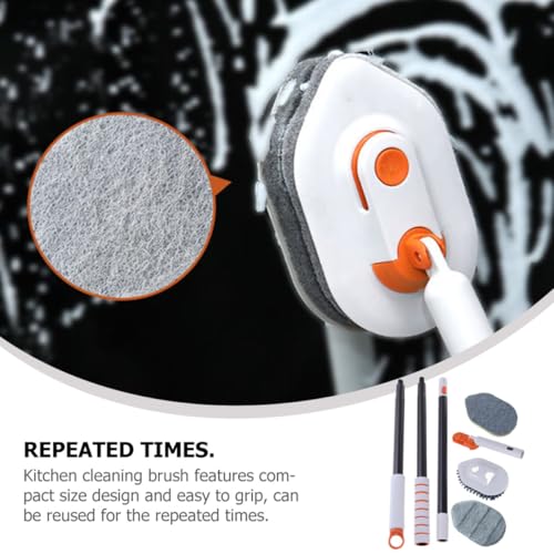 Brosse à récurer pour douche propre et carrelage sans effort - 4
