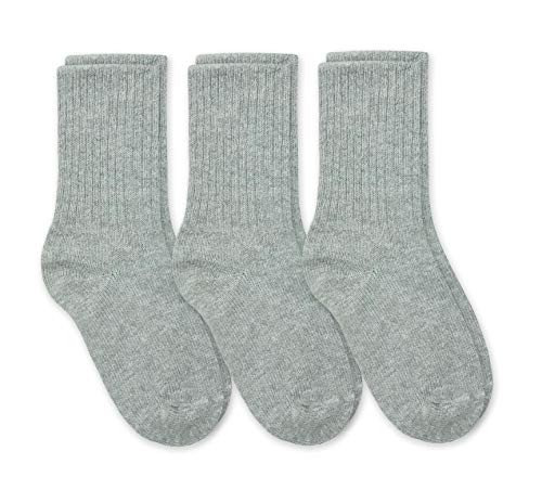 Jefferies Socks Boys' School Uniform Ribbed Crew Dress Socks 3 Pack