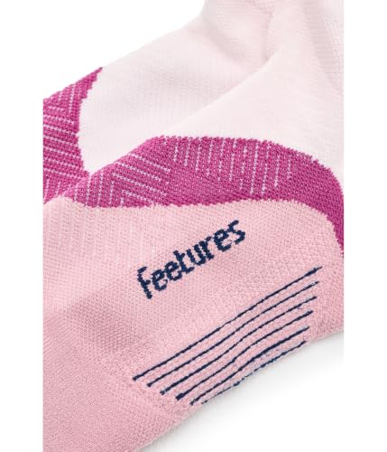 Image of Feetures Elite Light Cushion No Show Tab Sock Wave
