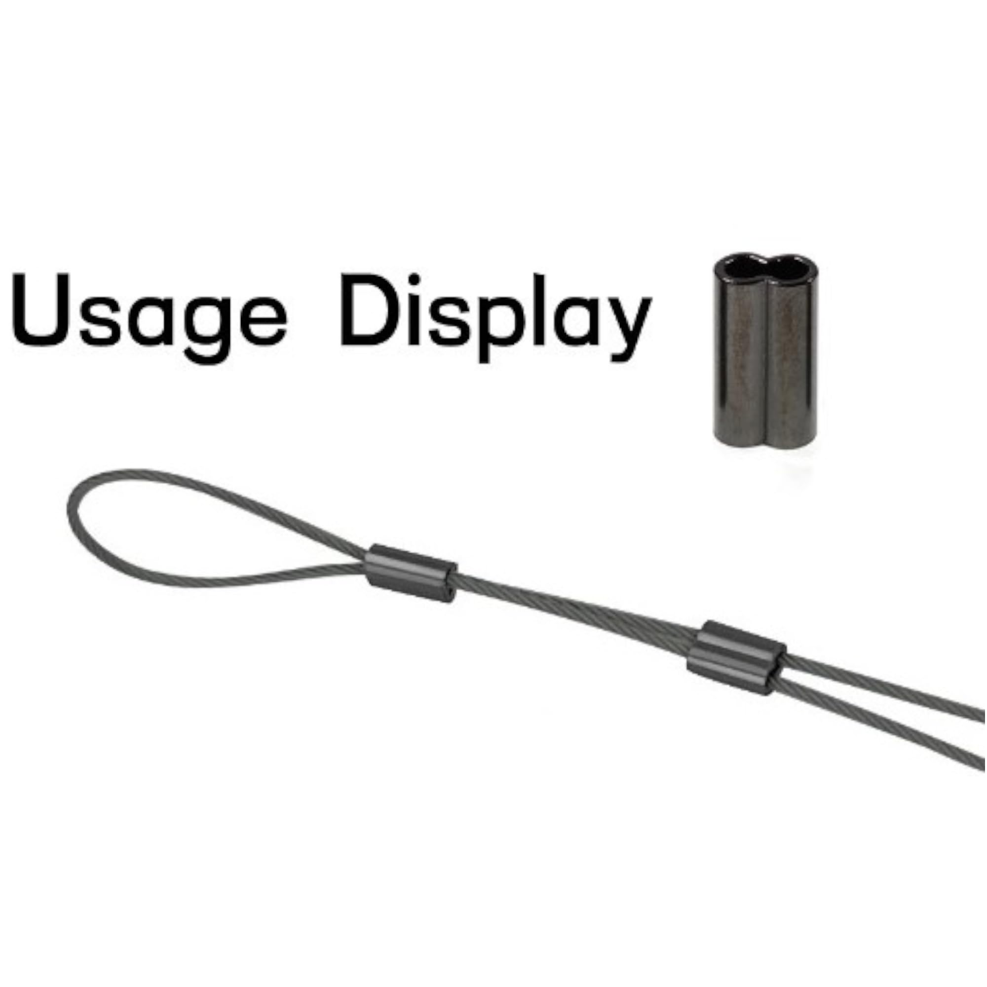 PRO Filstar Visserij dubbele hulzen 25 x 5 mm, diameter 0,7 mm, dubbele krimps, knijphulzen set voor stalen voorvak, dubbele klemhulzen voor visvak en vislijn, visaccessoireset