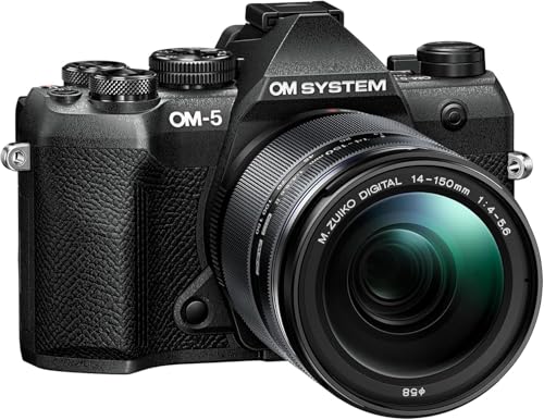 Image of OM SYSTEM OM-5 Mark II 14-150mm Lens Kit - Black