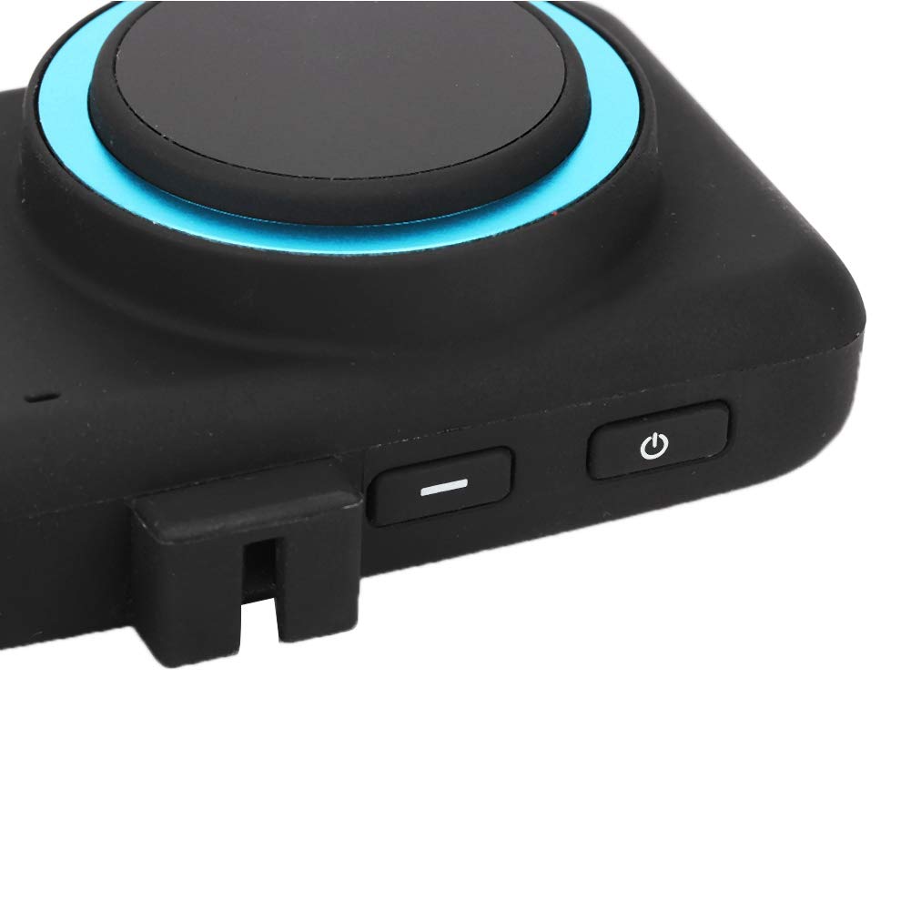 Dispositivo di allarme di guida a fatica per auto, allarme conducente ABS Dispositivo di avviso di sonno Avviso di guida Lettura del viso Monitor anti sonno (nero)