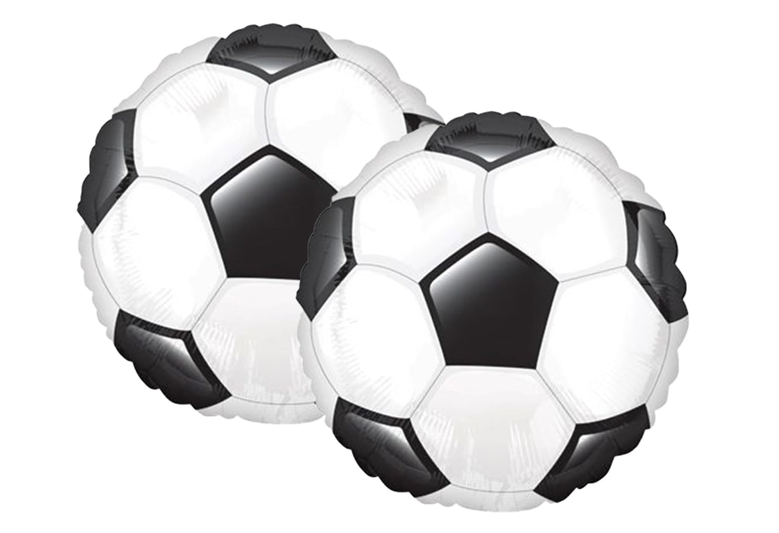 Artisan Owl Set of 2 Soccer Ball 28" Foil Party Balloons