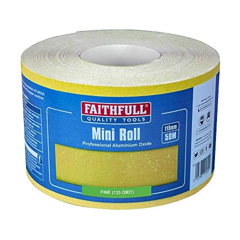 Faithfull - Rollo de papel de lija 120g Cover