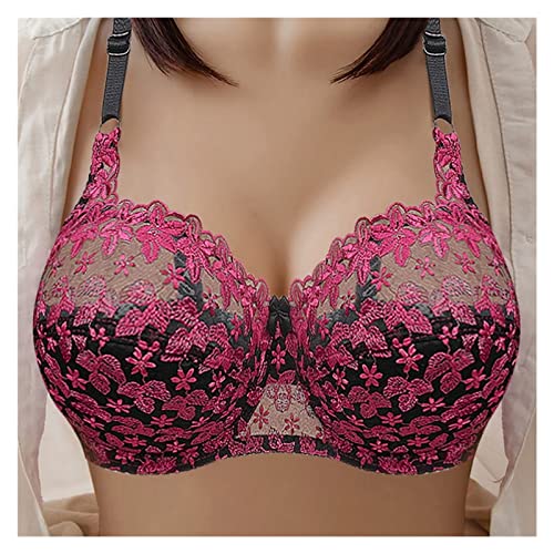 Soutien-gorge super lift en dentelle brodée pour un maintien parfait du dos