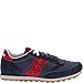 Saucony Originals Men's Jazz Low Pro Classic Retro Sneaker, Navy/Red, 9 M US