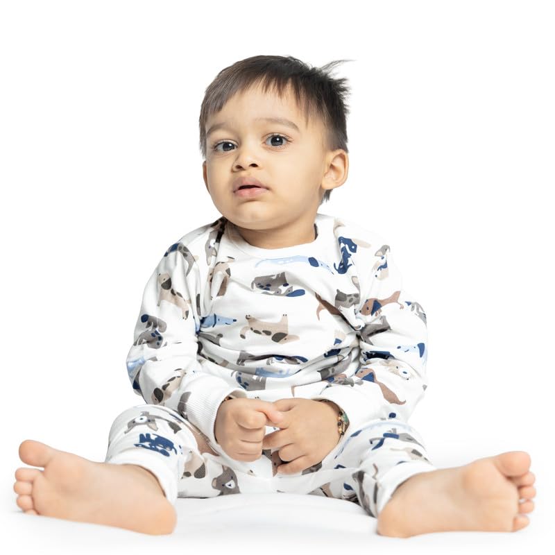 Image of ARIEL Cotton Fleece Clothing Sets for Boys & girls - Unisex Winter Clothing sets Full Sleeve T-shirt & Pant