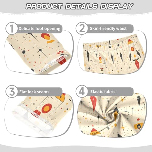 Cartoon Rocket Z Girls Leggings Athletic Pants Tights Stretch Bottom3