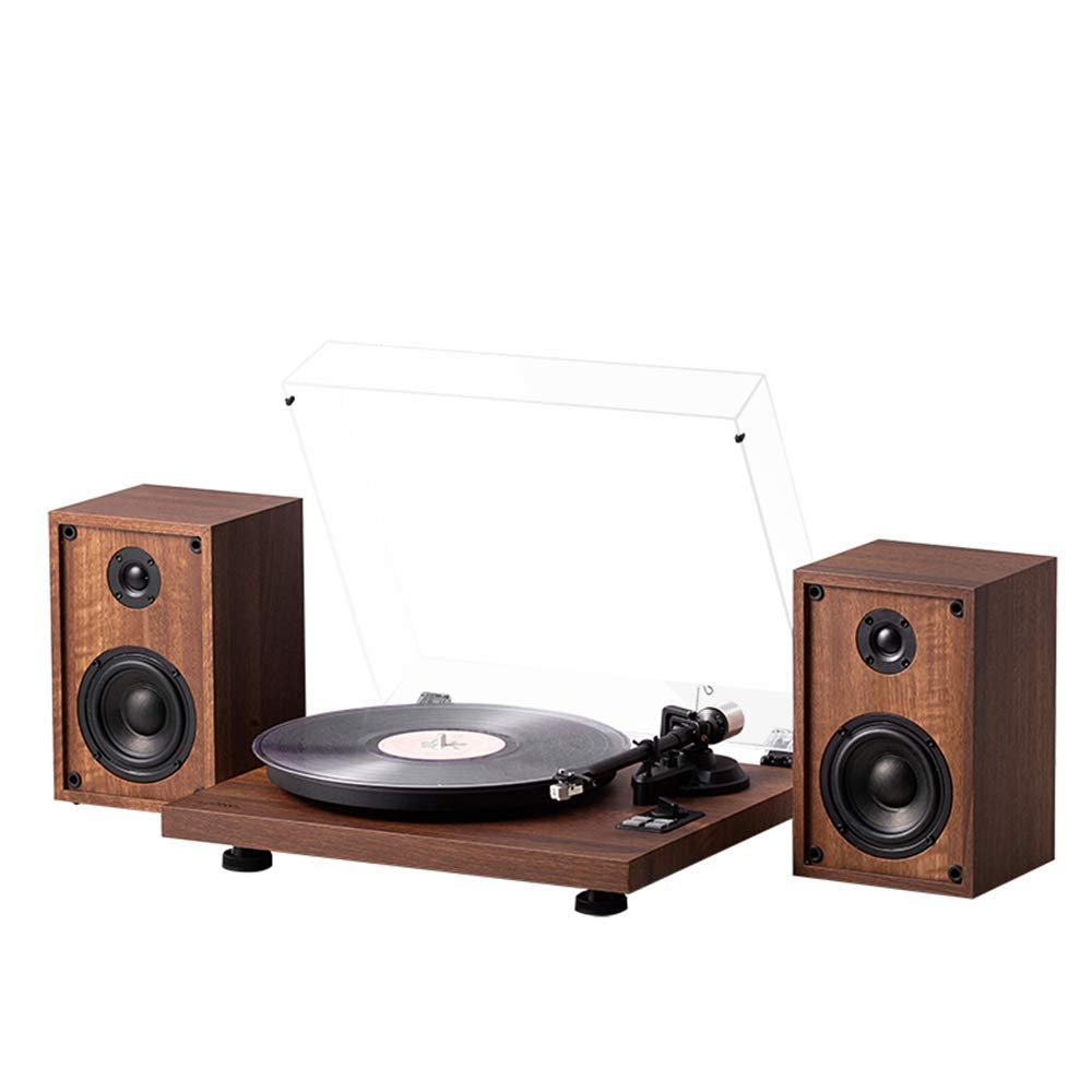 Buy Retro Belt Drive Vinyl Record Player with Box Home Bluetooth Phonograph HiFi