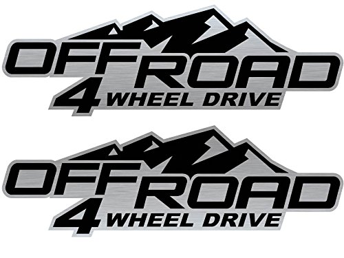 Vinylmark LLC 4x4 4WD Decals -2008 to 2014 Fits Chevy Colorado Truck Bed Blackout