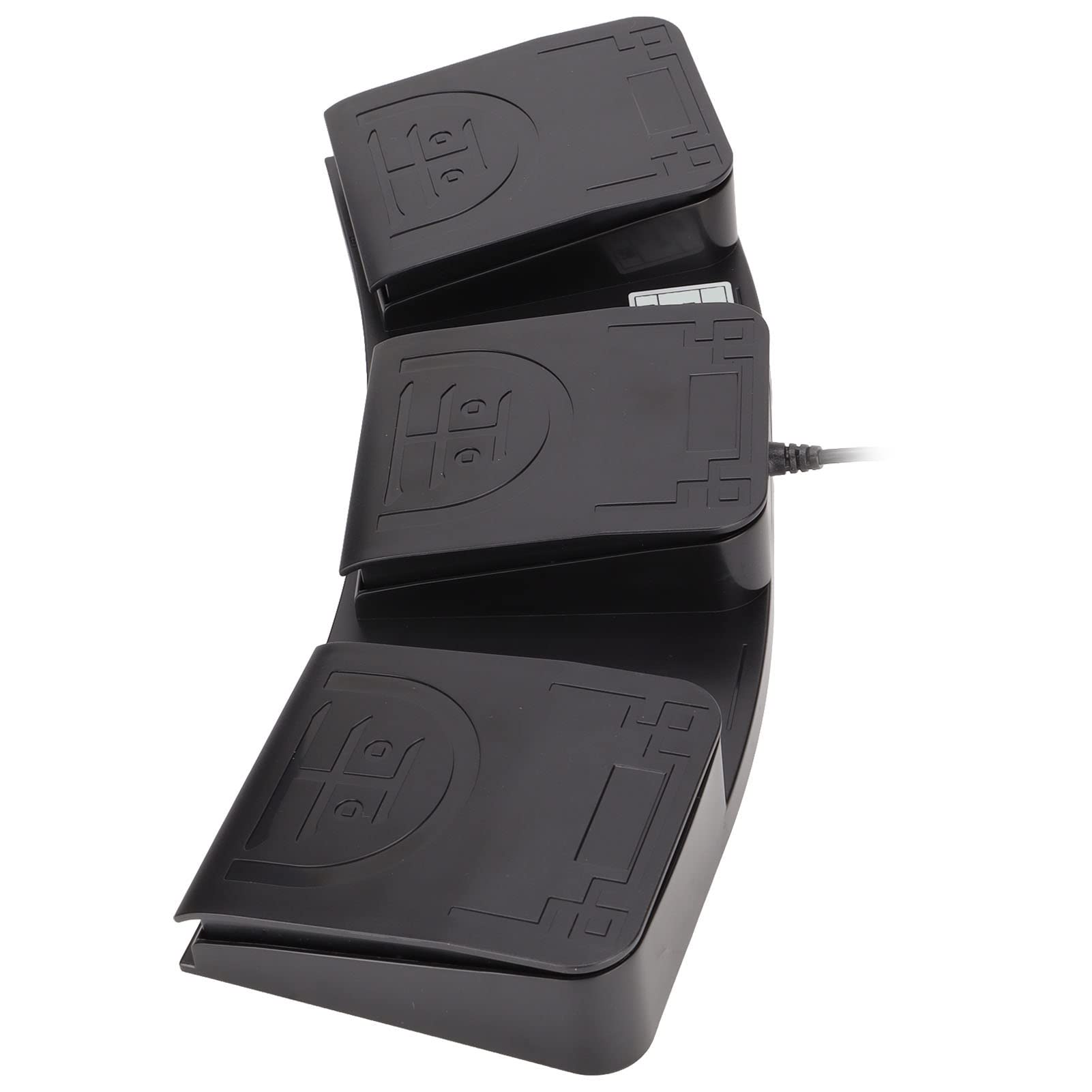 Bewinner Przełącznik Nożny USB Wielofunkcyjny Ergonomiczny Łatwa