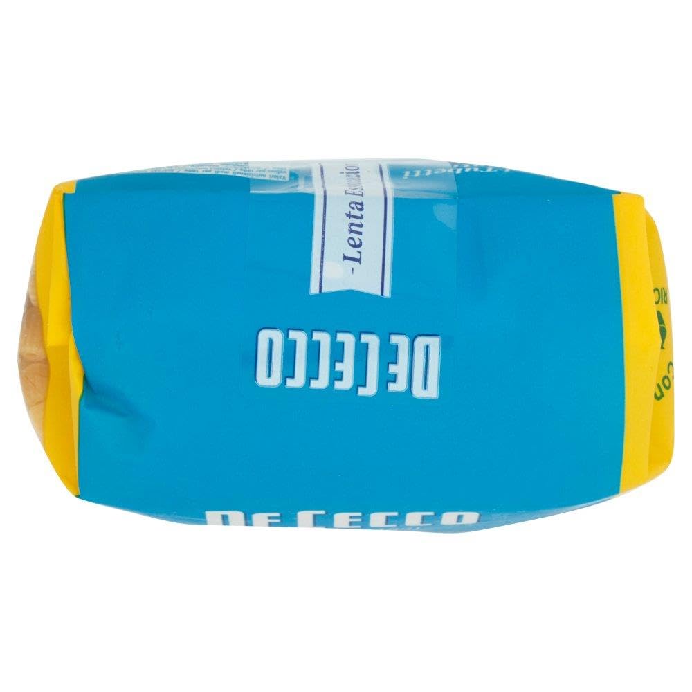 De Cecco Pasta Mezzi Tubetti Rigati Nº 65, 100% pasta italiana, paquete de 500 g + llavero Beni Culinari gratuito
