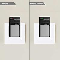 Vista 6 de LP-E5 Battery Charger for Canon EOS 500D, 450D, Kiss X3, Rebel T1i, XS