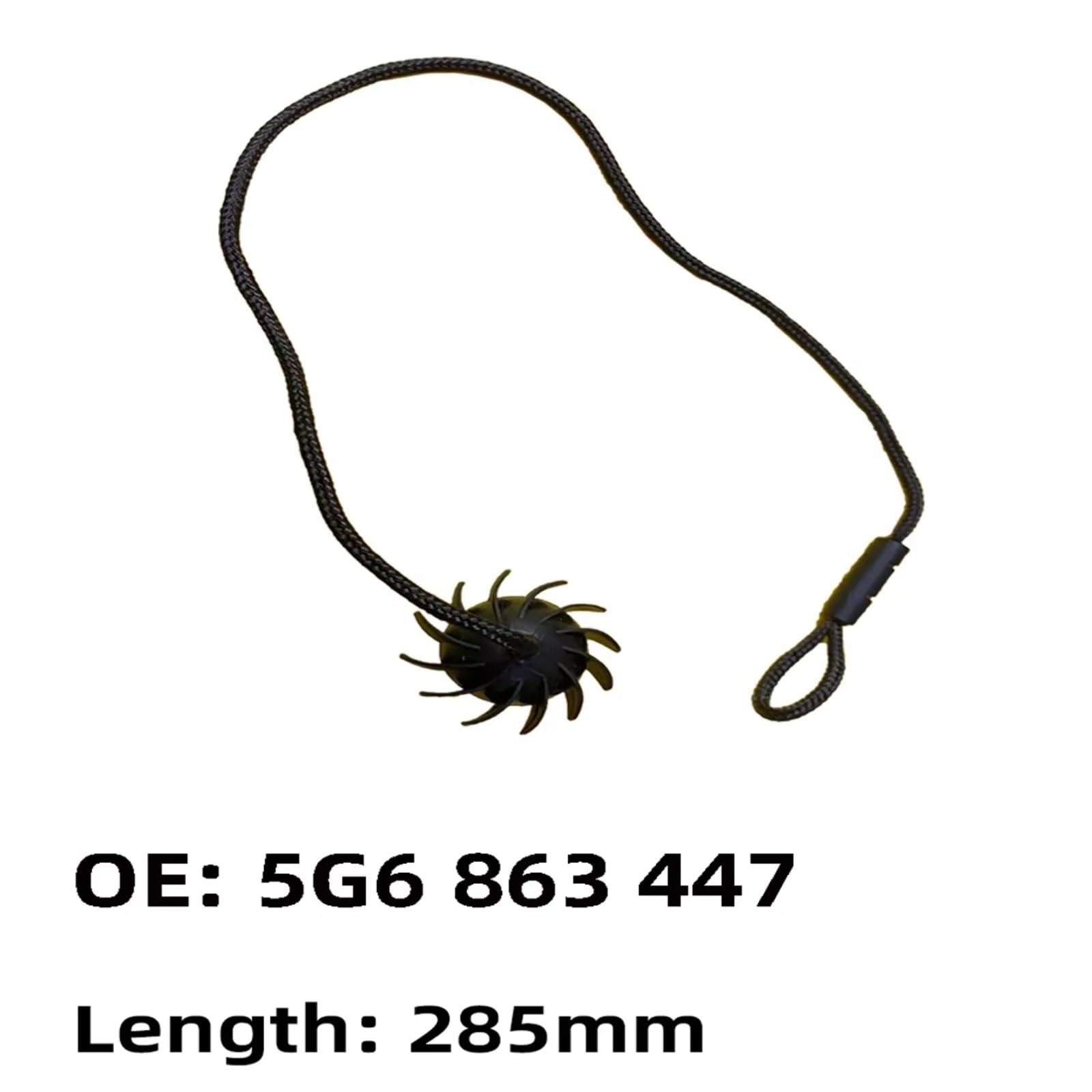 Trasera Maletero Cuerda Compatible con VW para Golf MK7 2013-2021 5G68634479B9 Cuerda Estante Paquete Trasero De Coche Correa Sujeción Maletero Cordón Puerta Trasera Cuerda Bandeja De Maletero