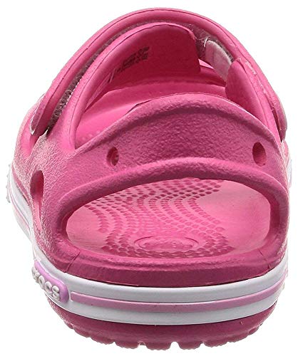 Sandália, Crocs, Crocband II Sandal OS Kids, Paradise Pink/Carnation, 31, Criança Unissex