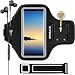 RUNBACH Galaxy Note 10+/ 9/8 Armband, Sweatproof Running Exercise Gym Cellphone Sportband Bag with Fingerprint Touch/Key Holder and Card Slot for Samsung Galaxy Note 10+/Note 9/Note 8 (Black)