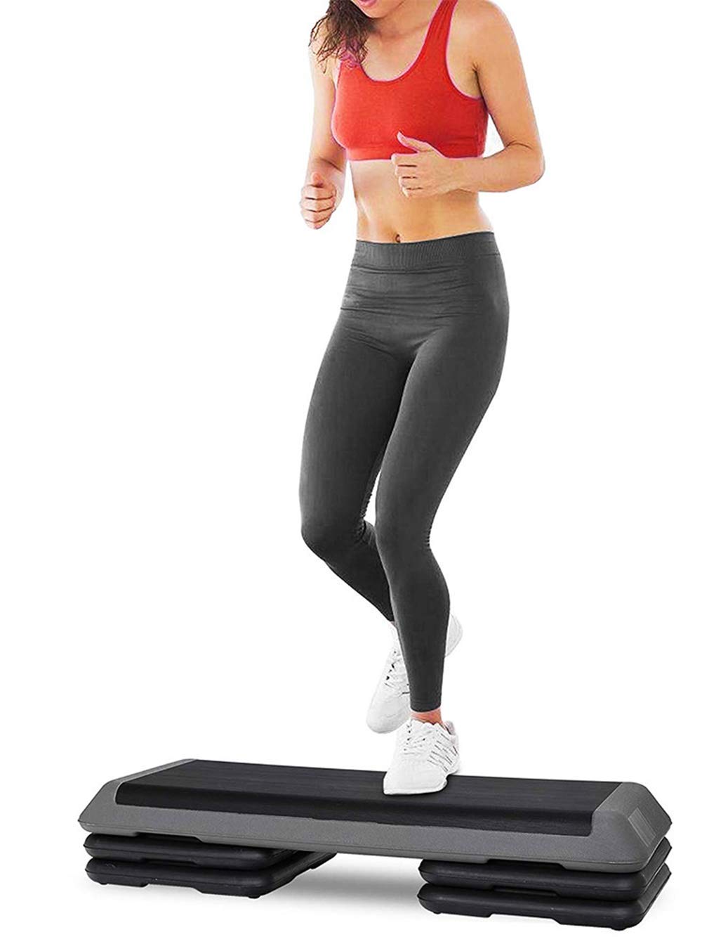 Aerobic Step – höhenverstellbare Übungs-Stepper-Stufen, Erhöhung der Plattform, Stepper, Brett, Boxblock, ausgezeichnete Heim-Fitness-Trainingsausrüstung