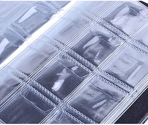 Image of 240 Pockets Coin Holder Collection Coin Storage Album Book for Collectors, Money Penny Pocket, Coin Pouch (Green)
