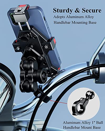 YELLOWFIN Aluminium Alloy Motorcycle Phone Mount - Image 7