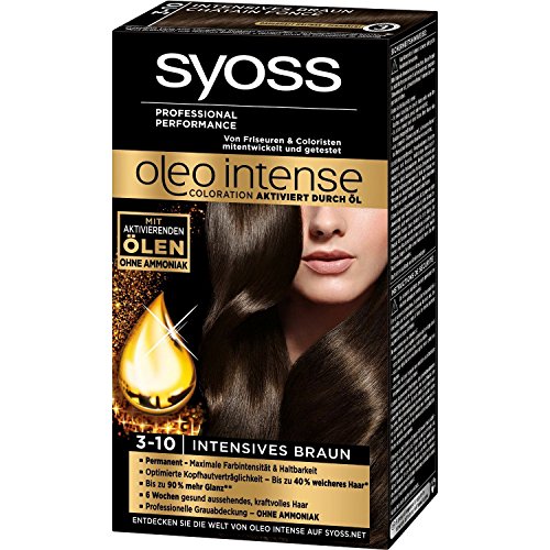 Syoss Oleo Intense Permanent Intensive Oil Color (3-10 Deep Brown)