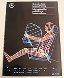 mercedes benz w124 c cabrio  Prospekt Mercedes-Benz LENKRAD AIRBAG / Information über zusätzlichen Insassenschutz - von 1986 - 16 Seiten - deutsche Ausgabe - KEIN NACHDRUCK