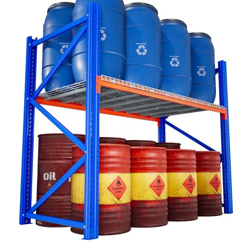Ztysn 8.2Ft Heavy-Duty Industrial Storage Rack