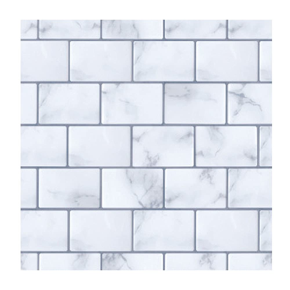 Carreaux de mosaïque adhésifs en vinyle imperméable pour rénovation murale