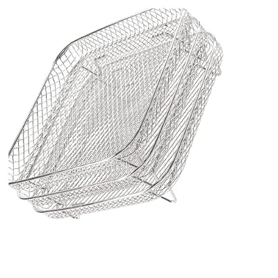 8inch Square Air Fryer Accessories 3 Layer Stackable Airfryer Grill Baking Rack(Steam rack)