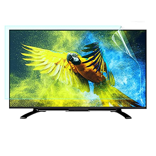 55 Inch TV Screen Protector Anti Glare Blue Light Blocking Screen Filter, Reduce Eye Fatigue, No Bubbles,55