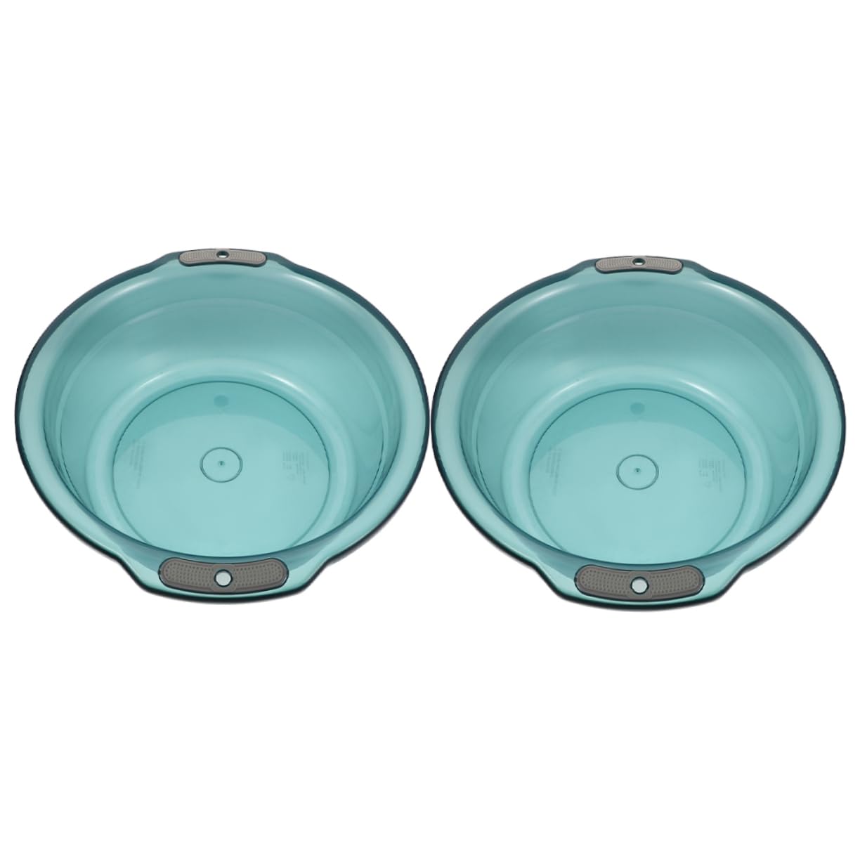 FOMIYES Chic Design Large Foot Soaking Tub Wash Basin Laundry with Dual Handles Plastic Foot Bath Basin for Hand Wash